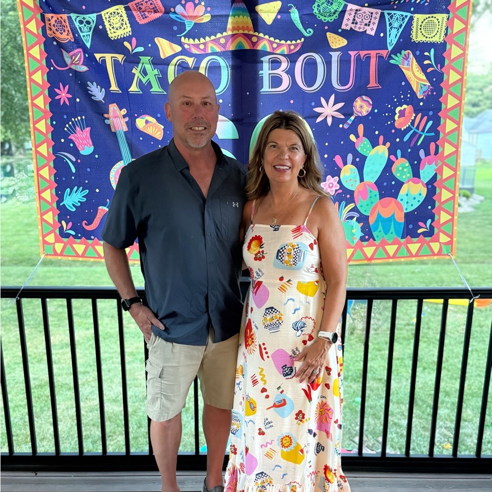 Taco Bout 60 backdrop